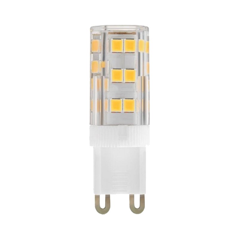 lampada led halopin dimerizavel g9 2500k 35w 220v save energy se 265 2312 1
