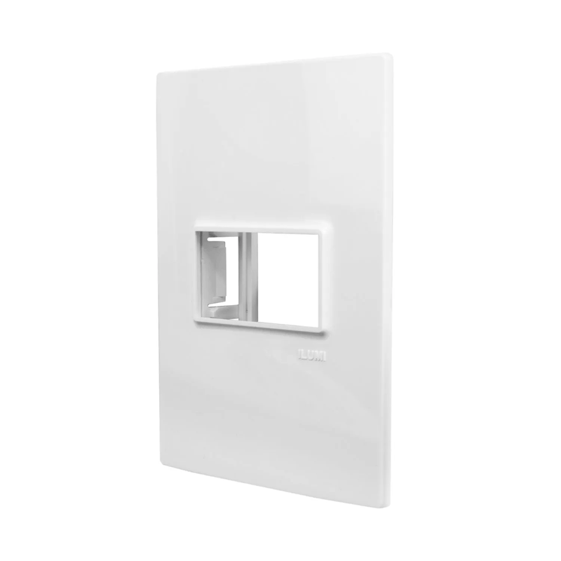 converter placa 4x2 modulo com suporte vivaz