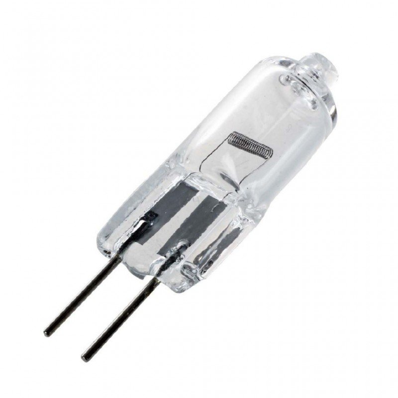 Lampada Bipino Halogena 20W G4 12V - Ourolux Único - LOJALUZDOMUNDO