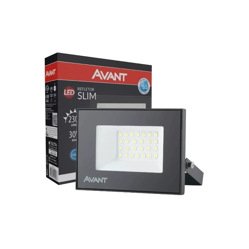 01 refletor led 30w 6500k avant