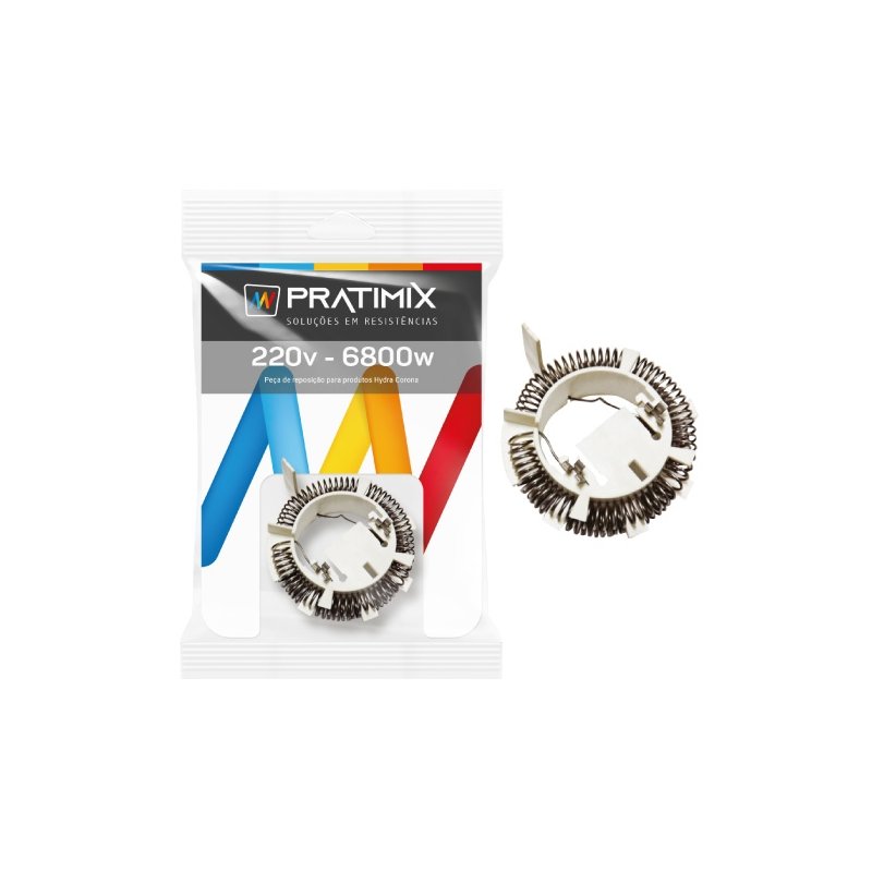 01 resistencia hydra fit eletronica 220v 6800w pratimix